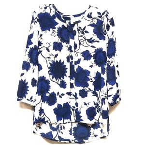 c&e Floral Print Blouse